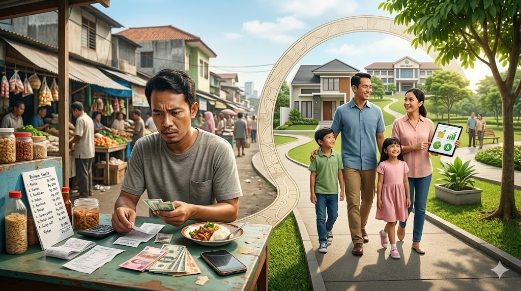 Hampir Separuh Masyarakat Indonesia Tidak Punya Rencana Keuangan Jangka Panjang, Apa Dampaknya?