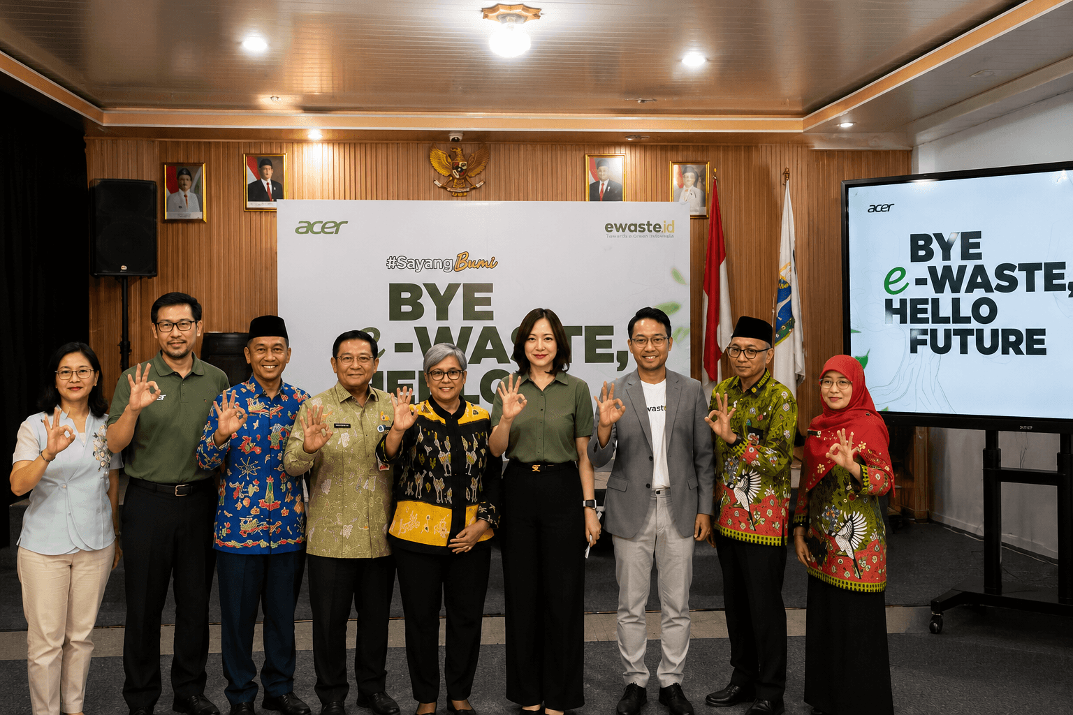 Acer Gandeng 50 SMA Hadapi Lonjakan Sampah Elektronik