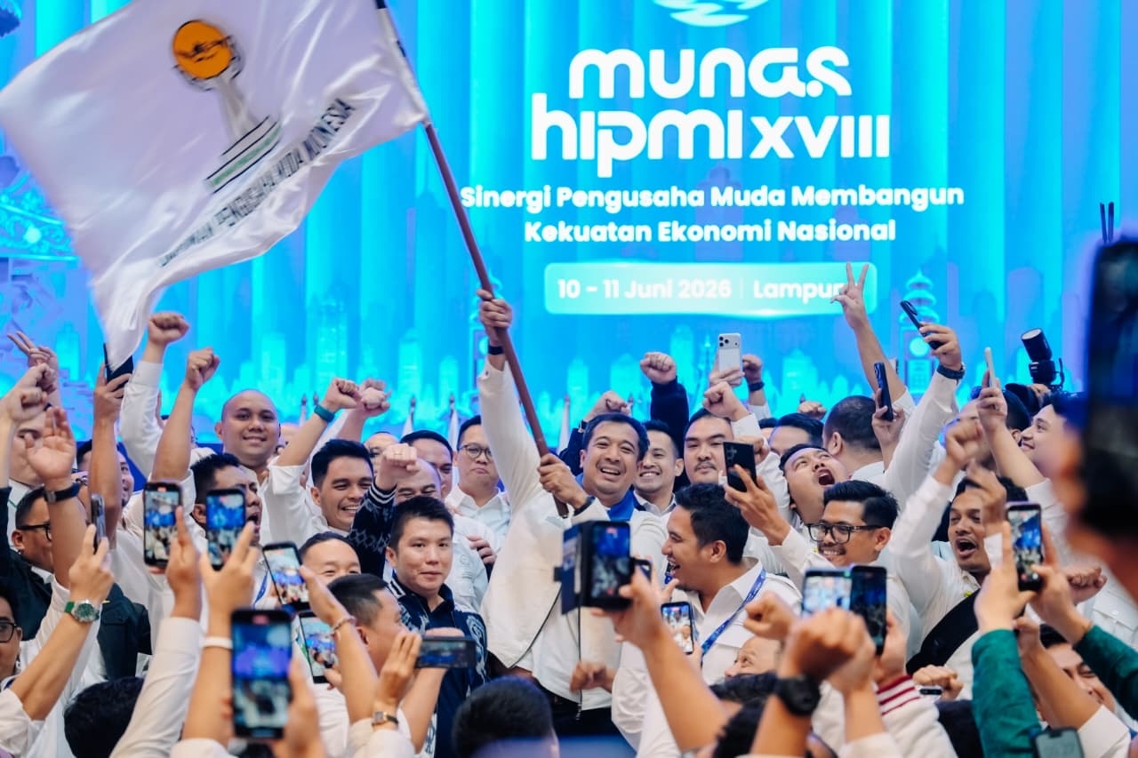 Jona Terpilih Aklamasi Pimpin HIPMI 2026-2029, Serukan Soliditas Hadapi Tantangan Ekonomi