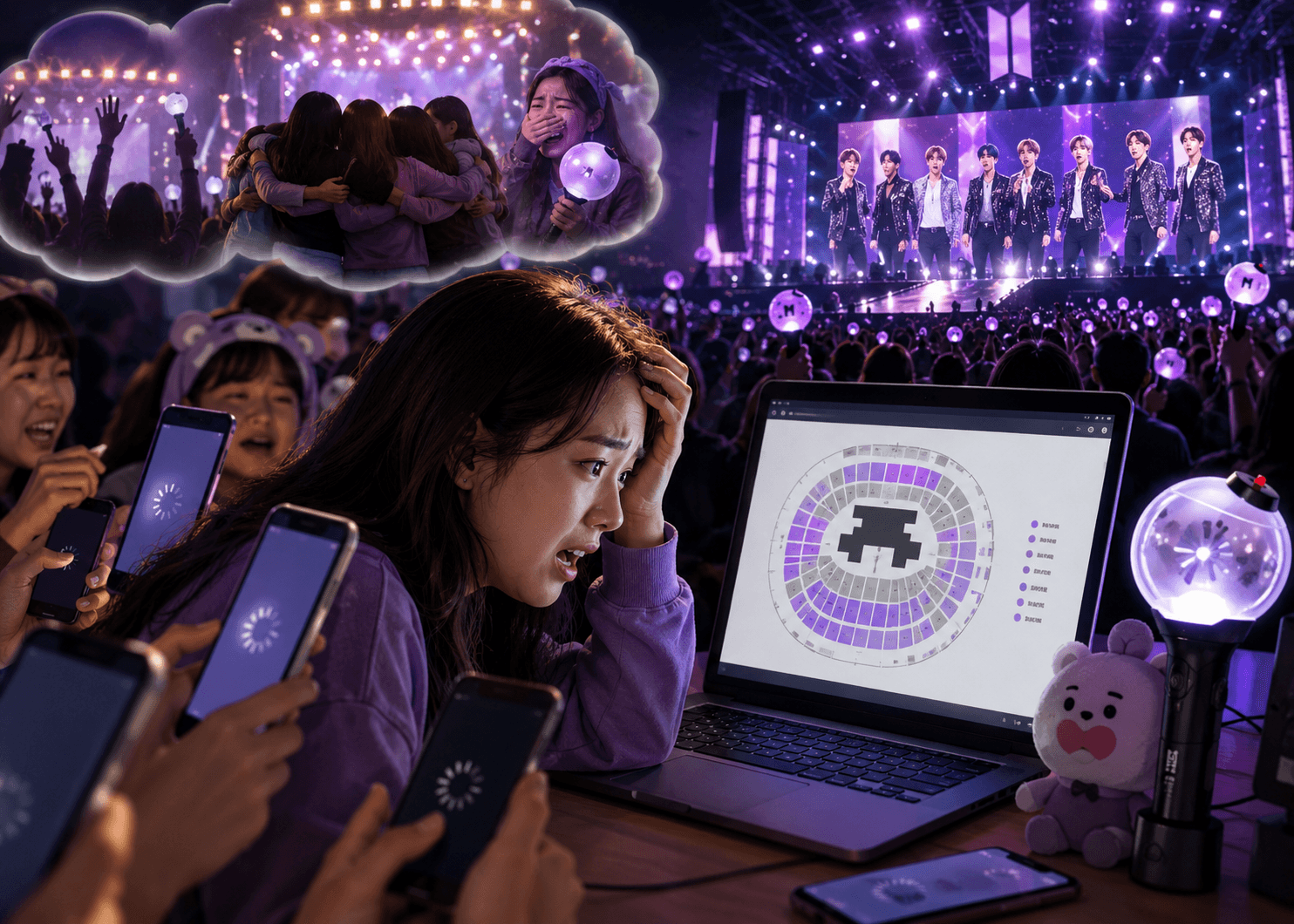 Fenomena FOMO Saat War Tiket BTS, Apa Penyebabnya?