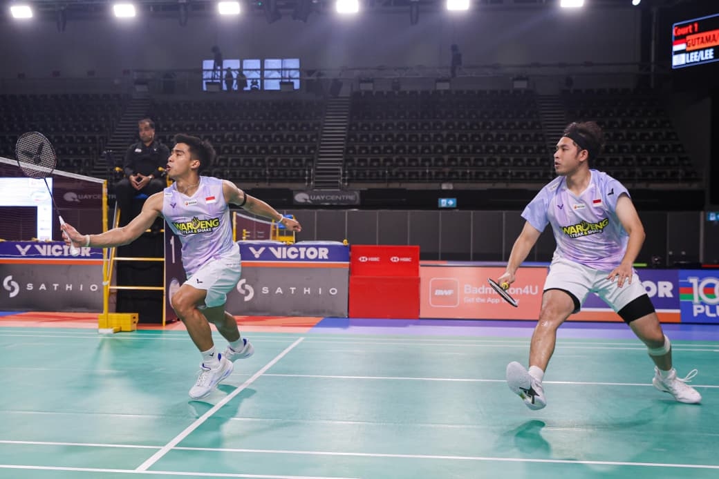 Australia Terbuka: Lengkapi 5 Wakil Merah Putih di Semifinal, Sabar/Reza Sukses Revans atas Lee Fang-Chih/Lee Fang-Jen