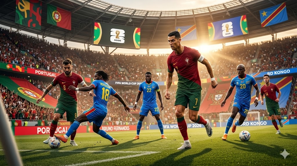 Prediksi Skor Portugal vs RD Kongo: Misi Terakhir Cristiano Ronaldo Dimulai, Selecao Lebih Diunggulkan