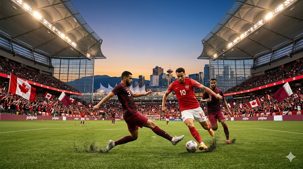Prediksi Skor Kanada vs Qatar 19 Juni 2026: Les Rouges Diunggulkan, Mampukah The Maroon One Curi Poin di Vancouver?