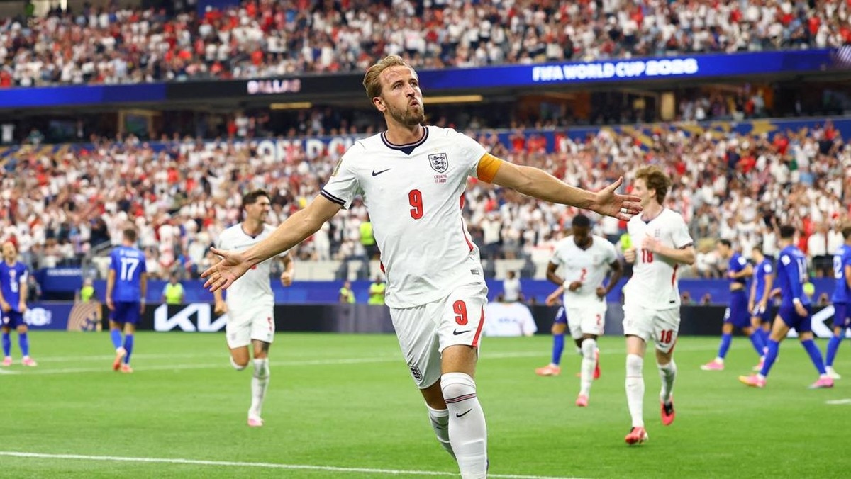 Hasil Inggris vs RD Kongo: Dua Gol Harry Kane Bawa Inggris Lolos ke 16 Besar