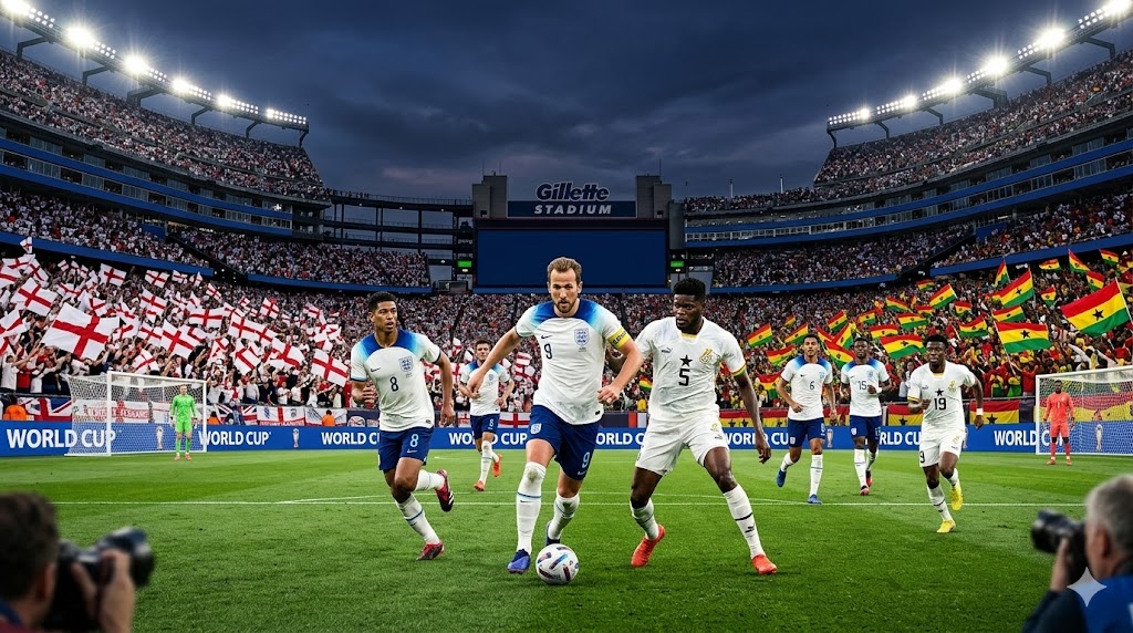 Prediksi Skor Inggris vs Ghana: The Three Lions Diunggulkan, Mampukah Black Stars Memberi Kejutan?