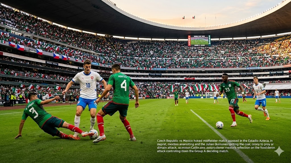 Prediksi Skor Republik Ceko vs Meksiko 25 Juni 2026: El Tricolor Favorit, Mampukah Narodak Ciptakan Kejutan?