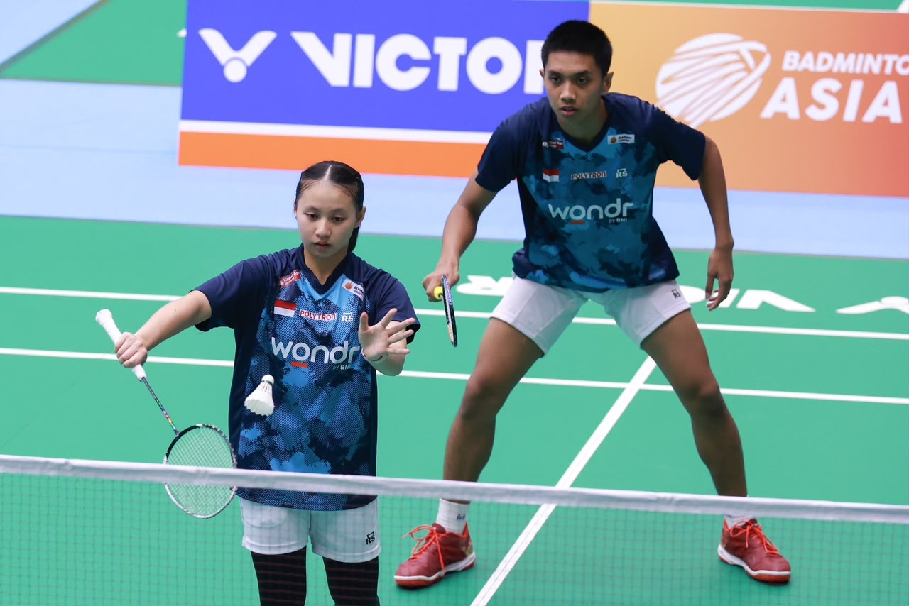 Kejuaraan Bulutangkis Asia Junior: Ganda Campuran dan Tunggal Putra Indonesia Kirim Satu Wakil di Perempat Final