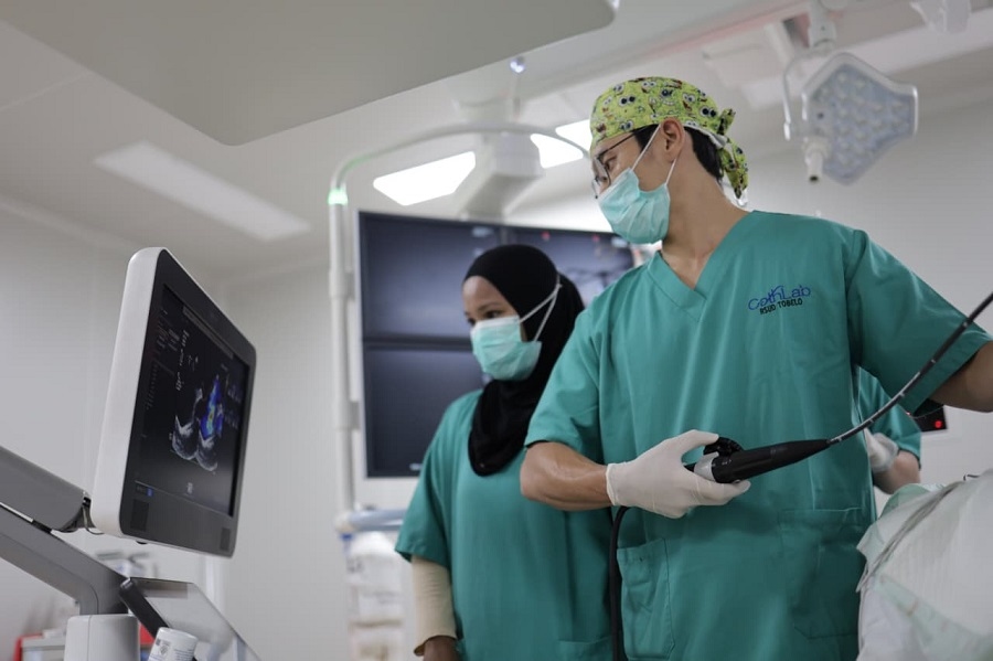Bantuan Alat Echocardiography dari NHM Perkuat Layanan Jantung Anak di RSUD Tobelo