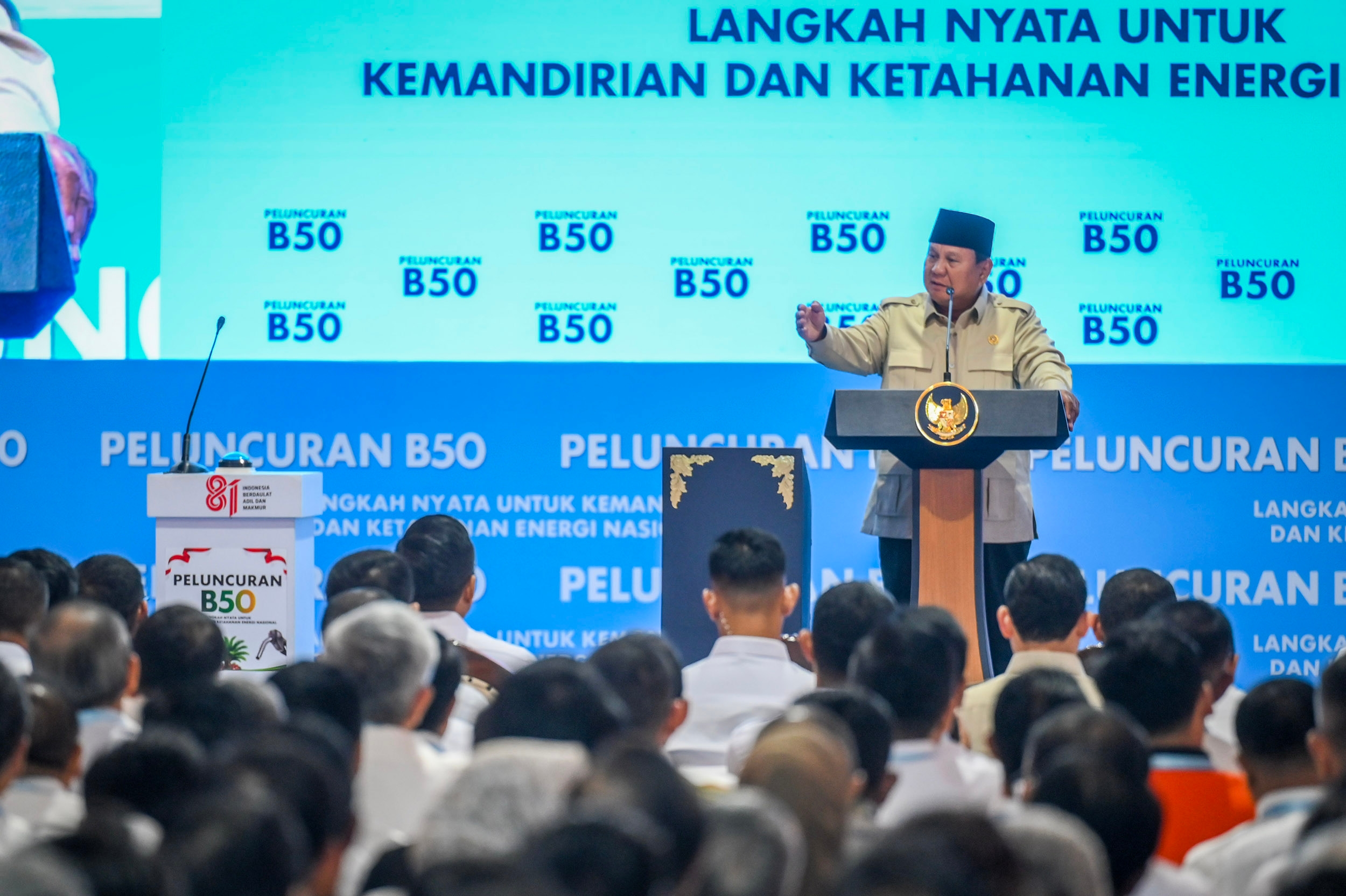 B50 dan Proyek LNG Abadi Masela Bukti Kebijakan Konkret Prabowo Wujudkan Kemandirian Energi