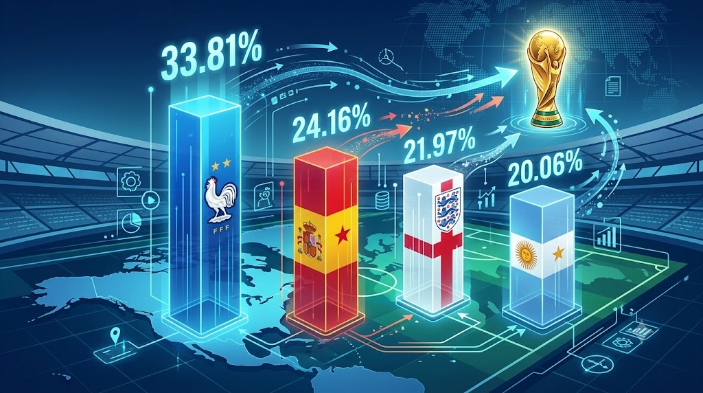 Prediksi Juara Piala Dunia 2026 Menurut Supercomputer Opta: Prancis Jadi Favorit, Argentina Justru Terakhir