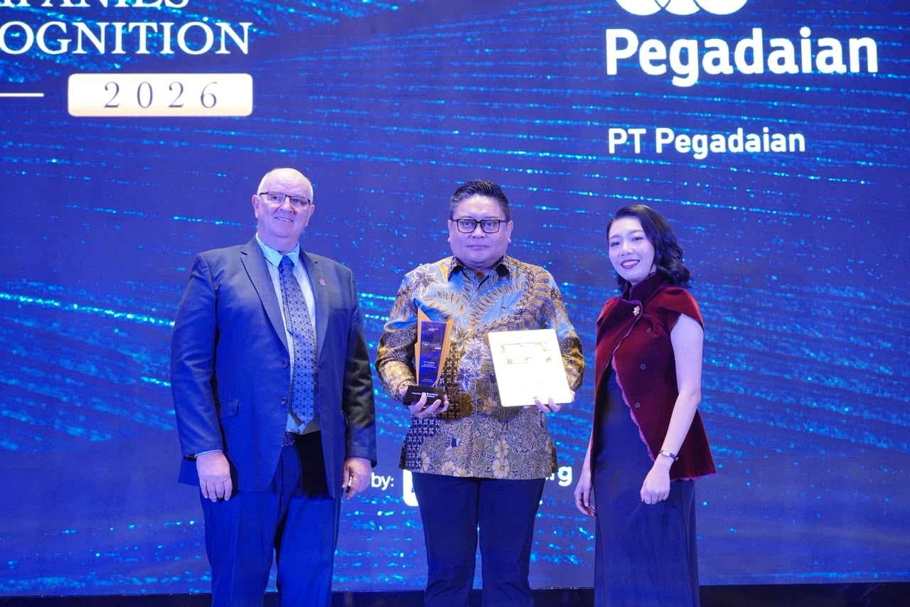 Pegadaian Dinobatkan sebagai Top Bullion Bank Industry 2026