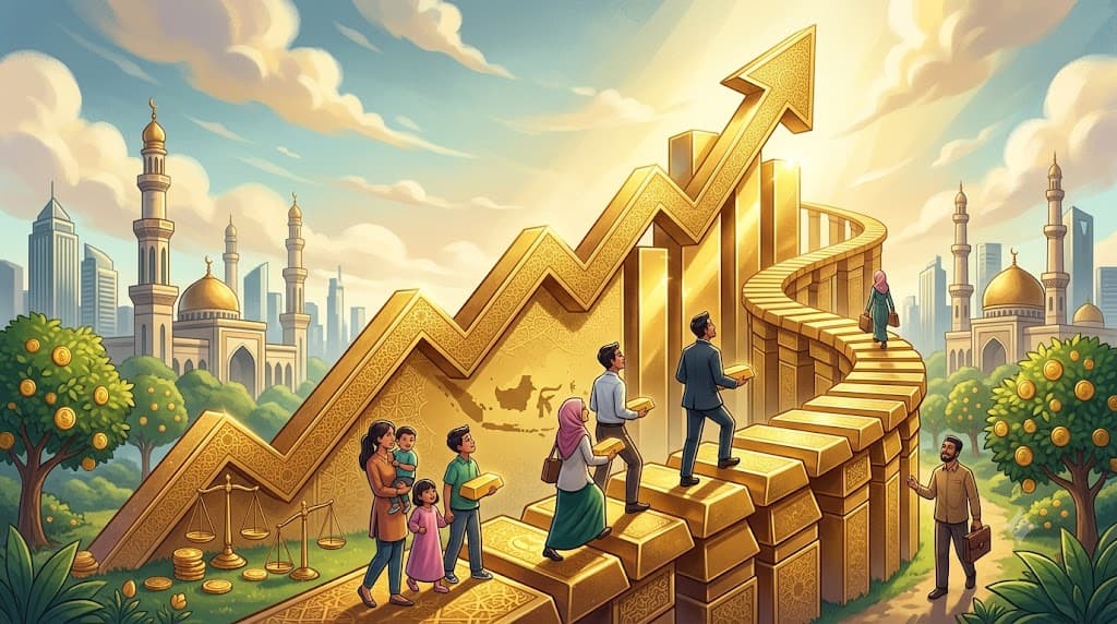 Pembiayaan Emas Bank Mega Syariah Melonjak 1.715 Persen, Mengapa Minat Masyarakat Terus Meningkat?