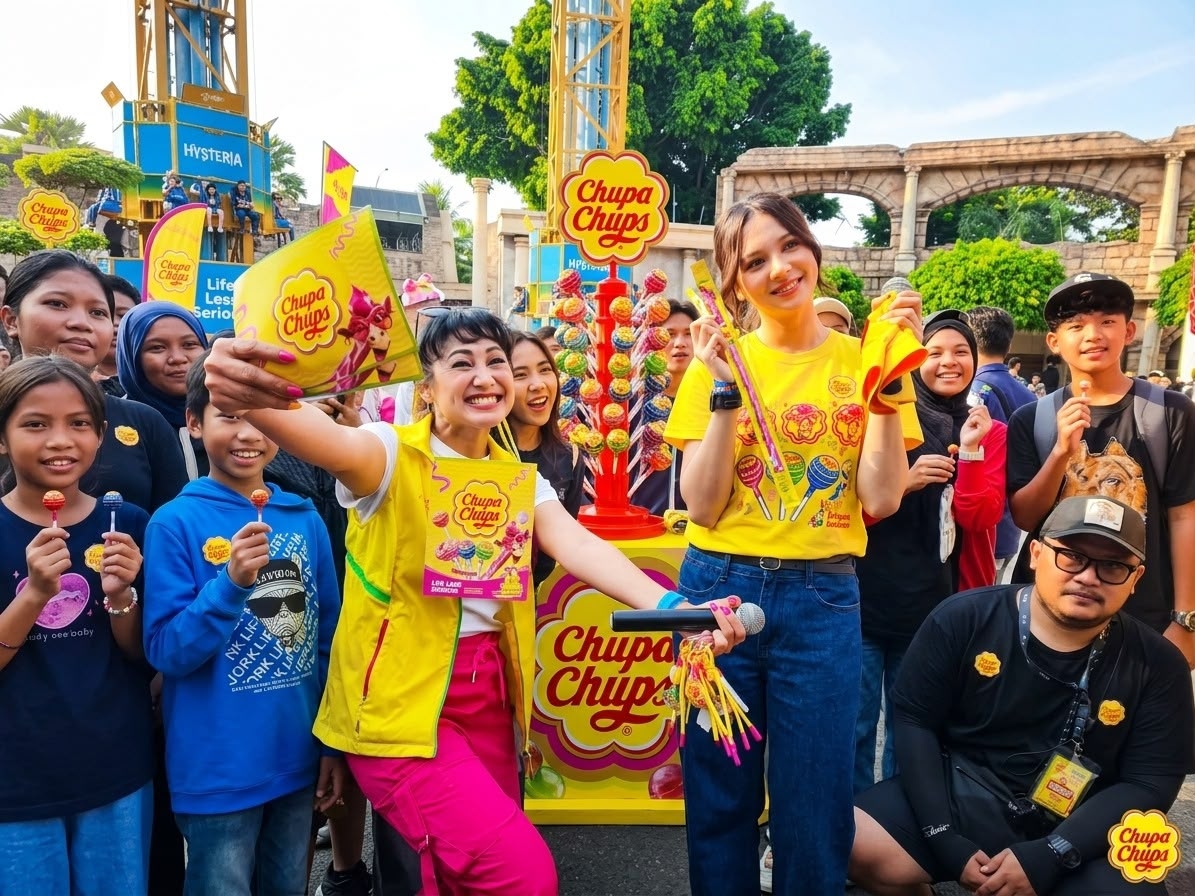 Chupa Chups Luncurkan Crazy Raffe Jelly Candy di Dufan, Bidik Pengalaman Interaktif Anak Muda