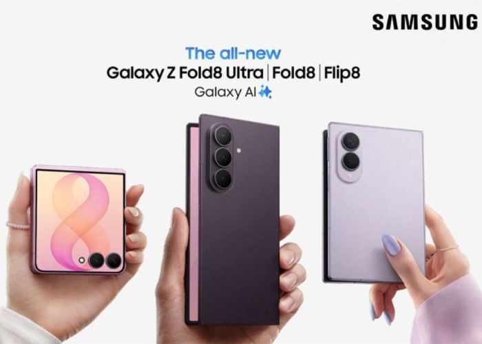 Daftar Harga Samsung Galaxy Z Fold 8, Fold 8 Ultra, dan Z Flip 8 di Indonesia