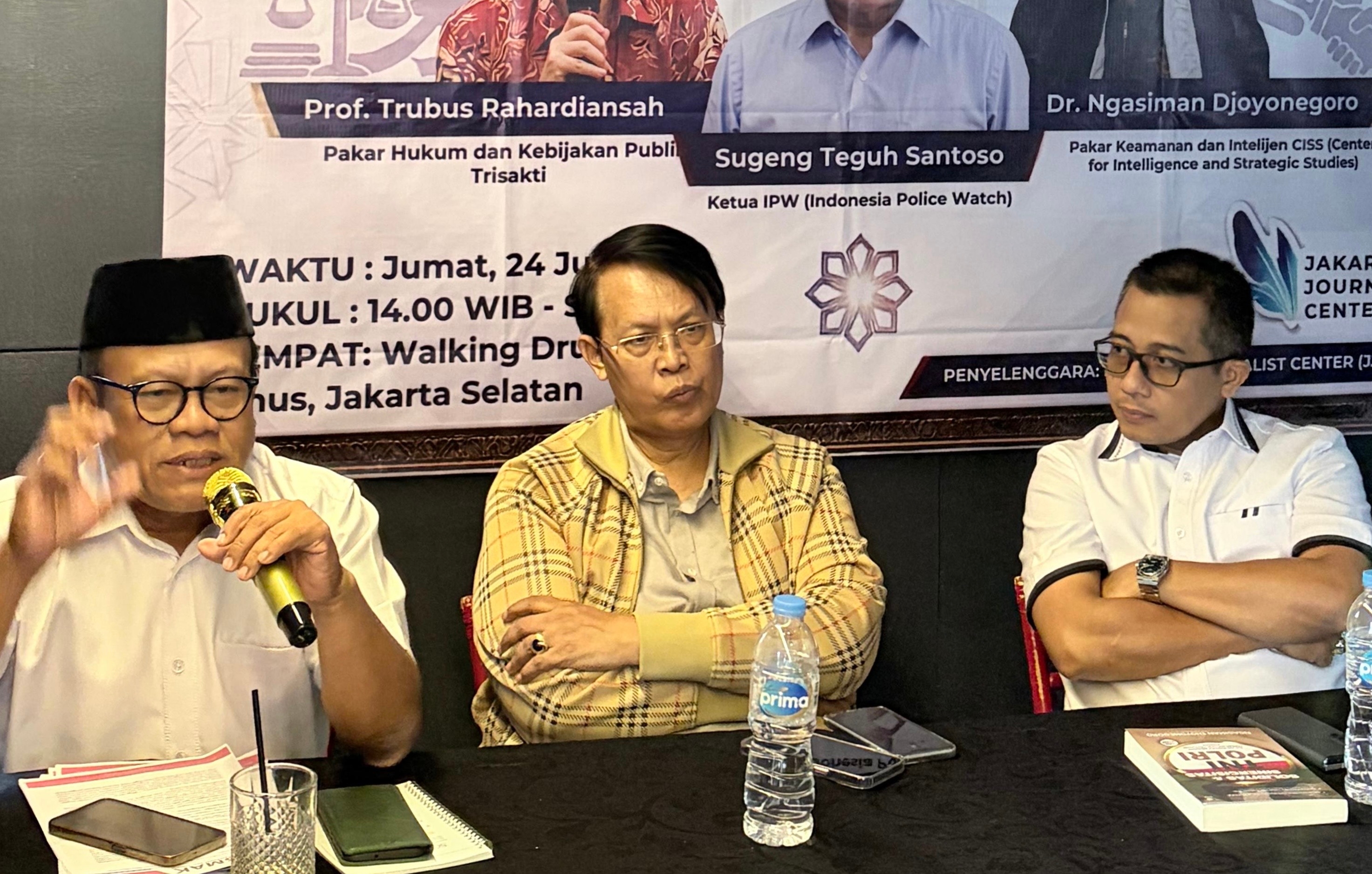 IPW Soroti Penanganan Sejumlah Kasus Korupsi, Minta Evaluasi Kinerja Jaksa Agung
