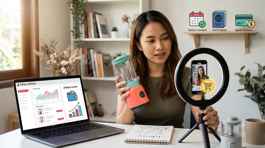 Cara Daftar TikTok Affiliate Terbaru, Lengkap dengan Syarat, Langkah, dan Tips agar Cepat Disetujui
