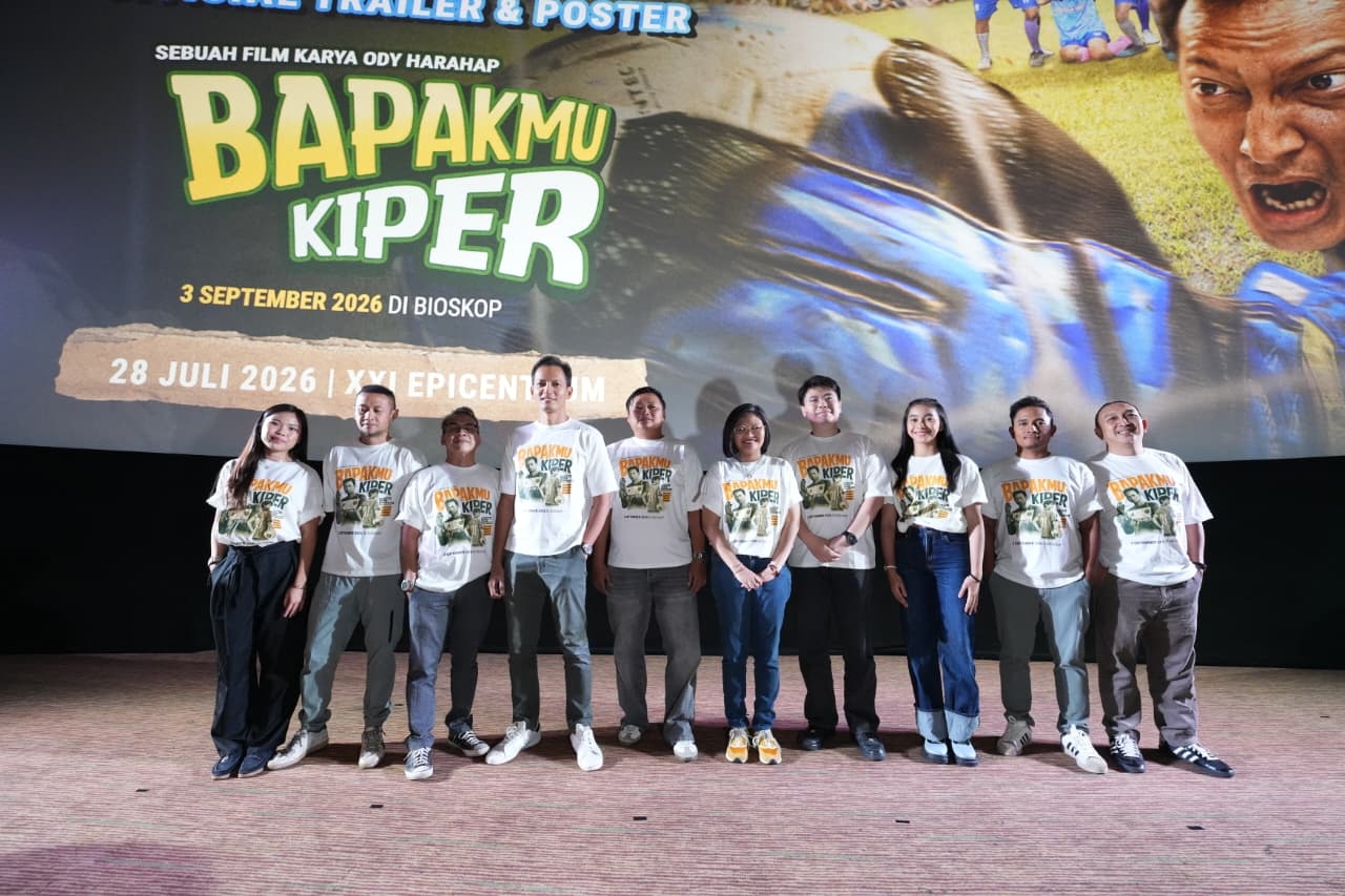 Sajikan Drama Keluarga Berbalut Sepak Bola Tarkam, Film Bapakmu Kiper Siap Tayang 3 September