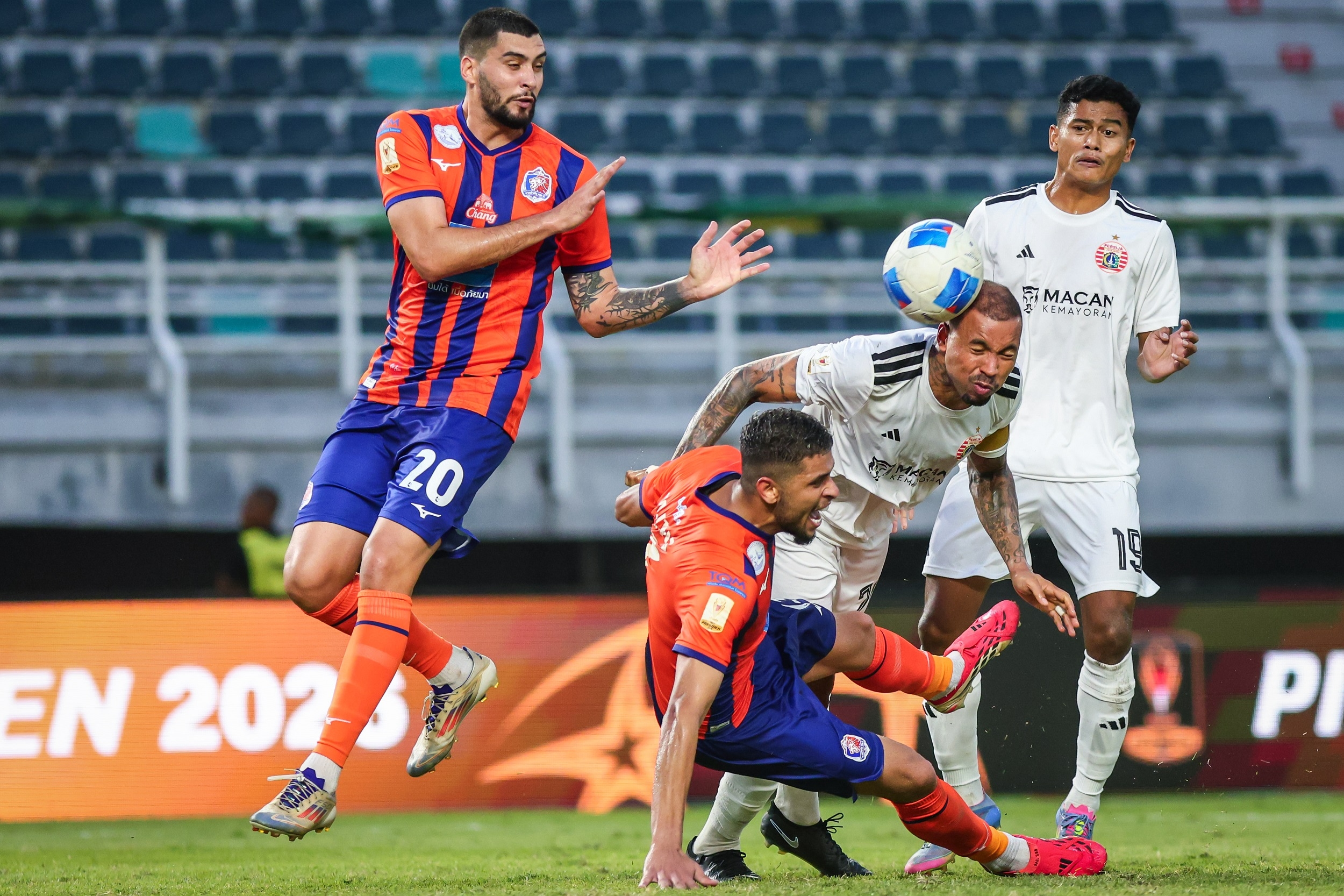 Piala Presiden: Sempat Tertinggal Dua Gol, Persija Jakarta Tahan Imbang Port FC
