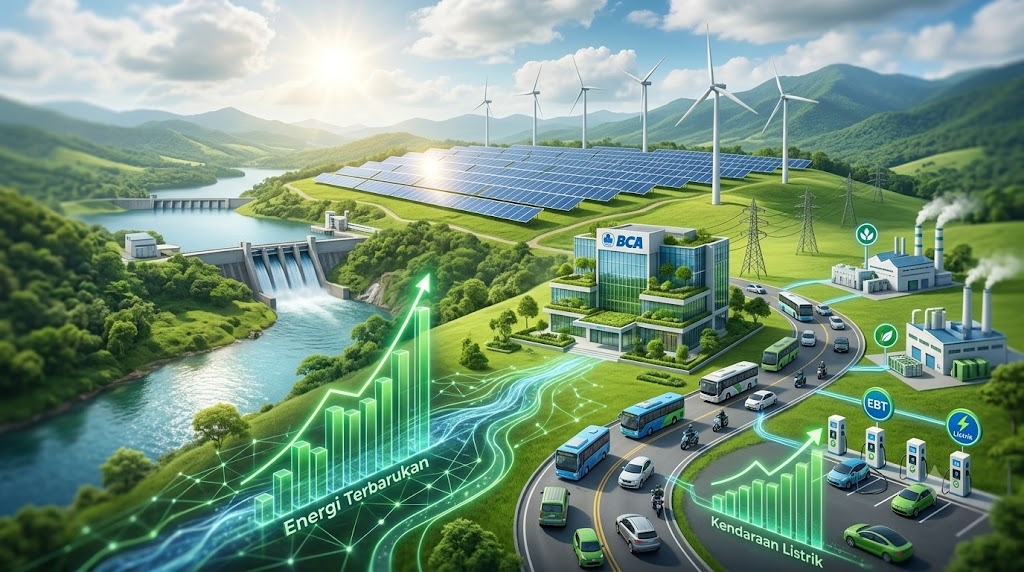 BCA Genjot Green Financing, Kredit Energi Terbarukan Melonjak 82 Persen pada Semester I 2026