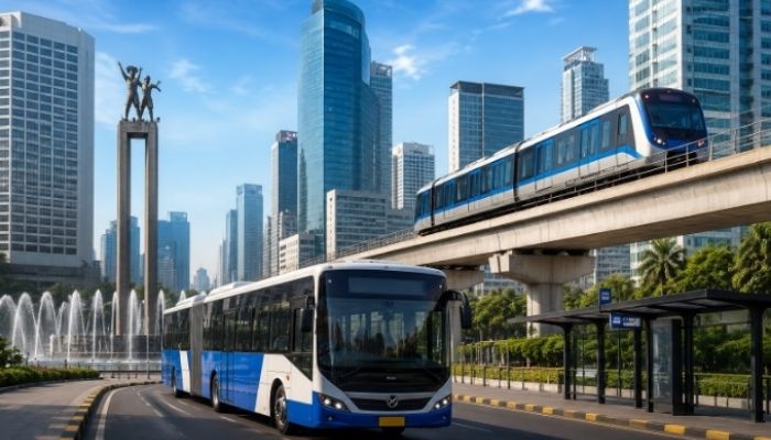 Spesial HUT ke-81 RI, Semua Transportasi Jakarta Cuma Rp1 pada 17 Agustus 2026