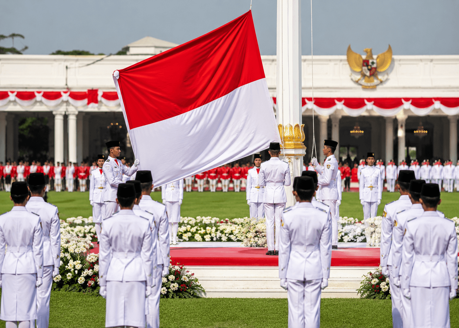 Kenapa Ada Pasukan 8, 17, dan 45 Saat Upacara 17 Agustus? Ini Maknanya