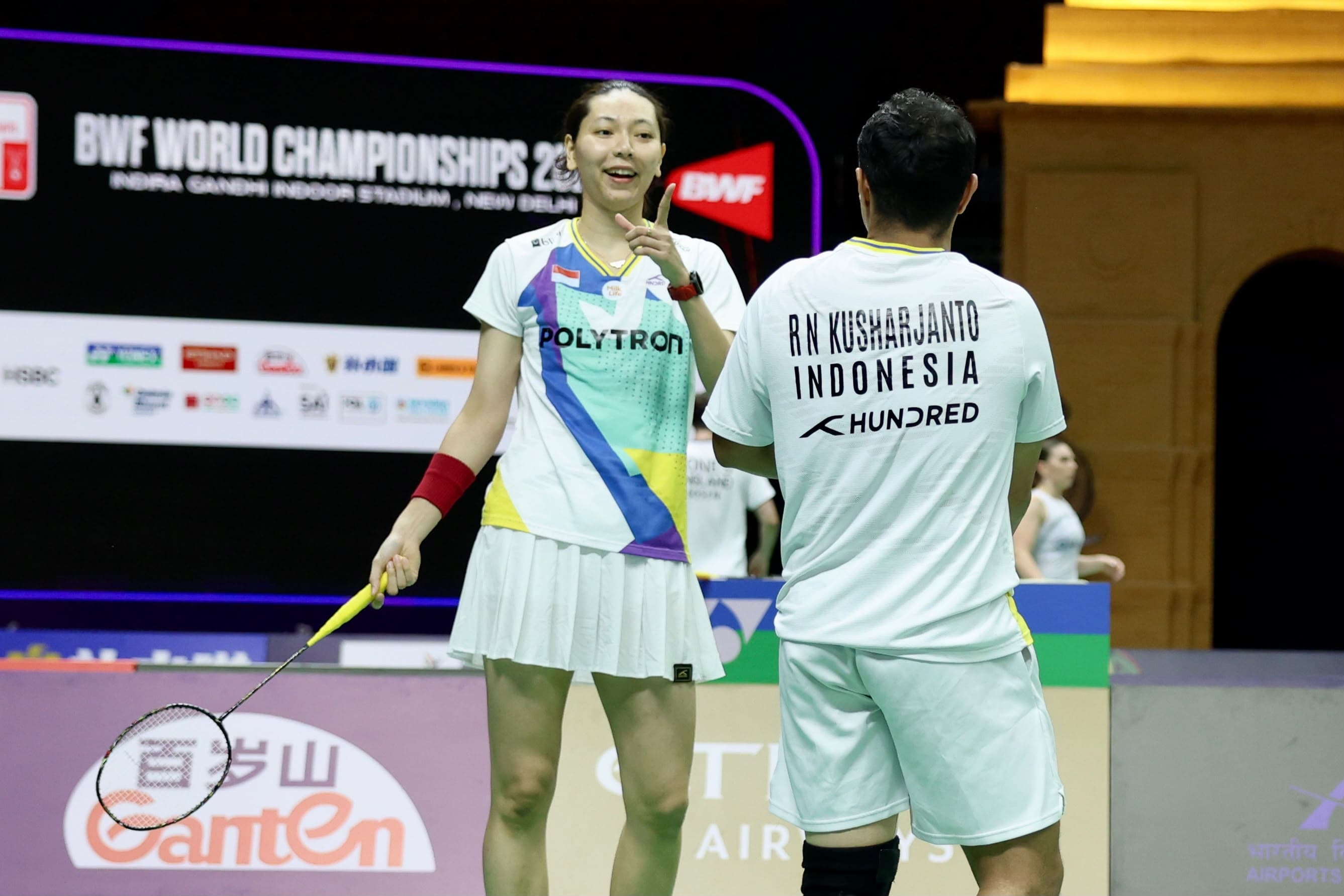 Kejuaraan Dunia: Lolos dari Putaran Pertama, Rehan/Gloria Rasakan Sensasi Campur Aduk Dapat Tiket Susulan