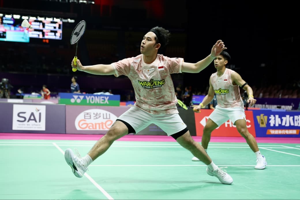 China Masters: Tampil Konsisten, Sabar/Reza Lengkapi Empat Wakil Indonesia di 16 Besar