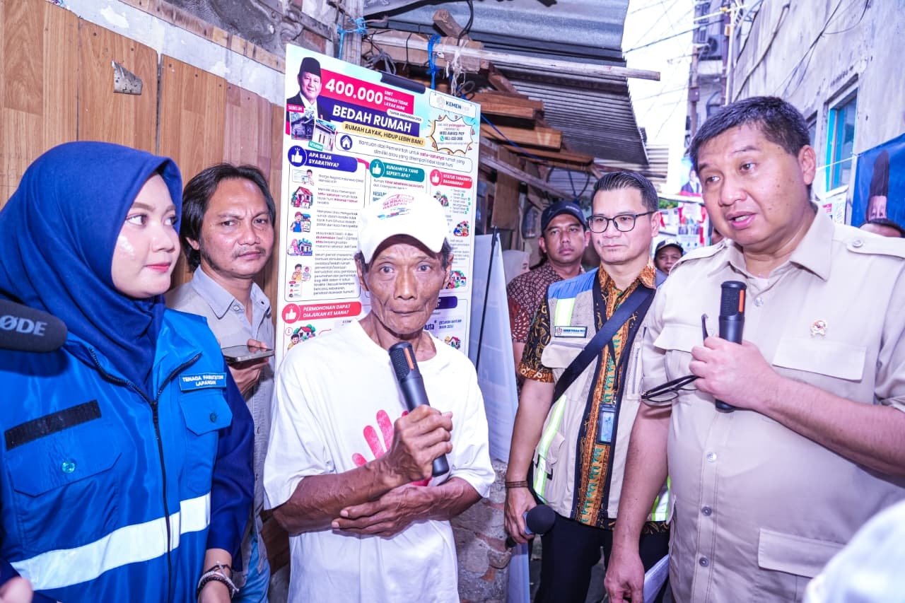 Menteri Ara: Jakarta Dapat 10.300 Kuota Bedah Rumah, 823 Ribu Masih Menanti