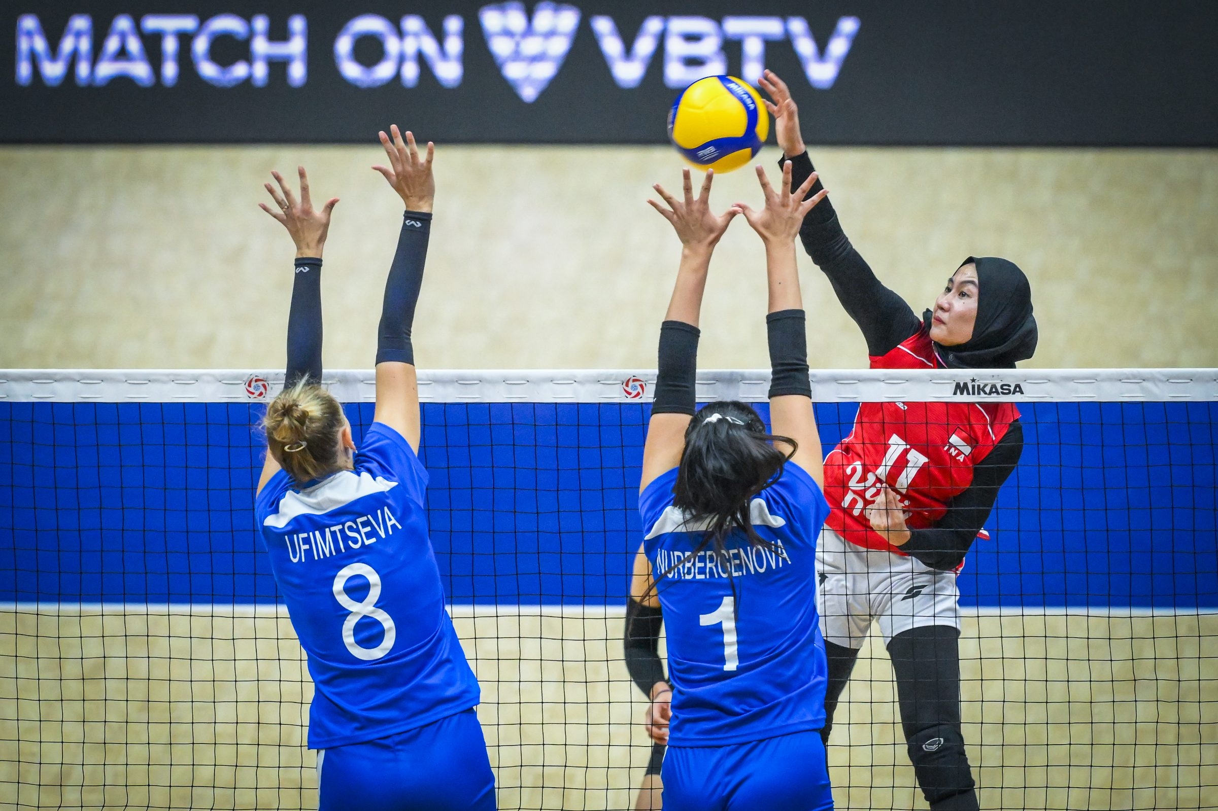 AVC Continental: Sukses Balas Dendam, Srikandi Voli Merah Putih Tundukkan Kazakhstan Dengan Skor Telak 3-0