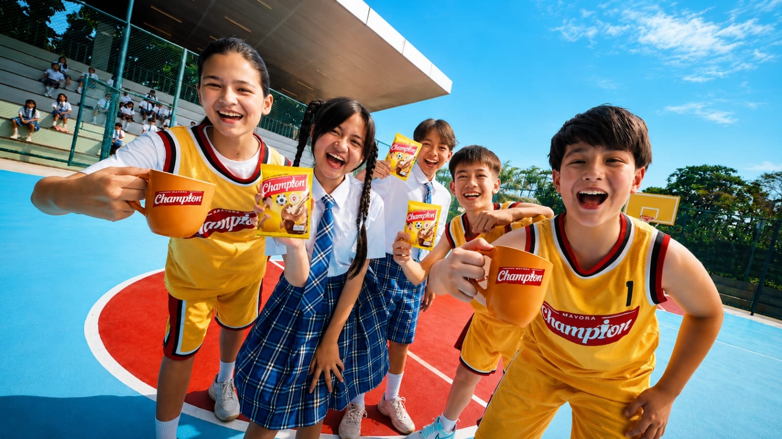 Solusi Ibu Indonesia, Mayora Luncurkan Champion: Minuman Cokelat Malt Pertama Ber-DHA untuk Nutrisi Otak Anak