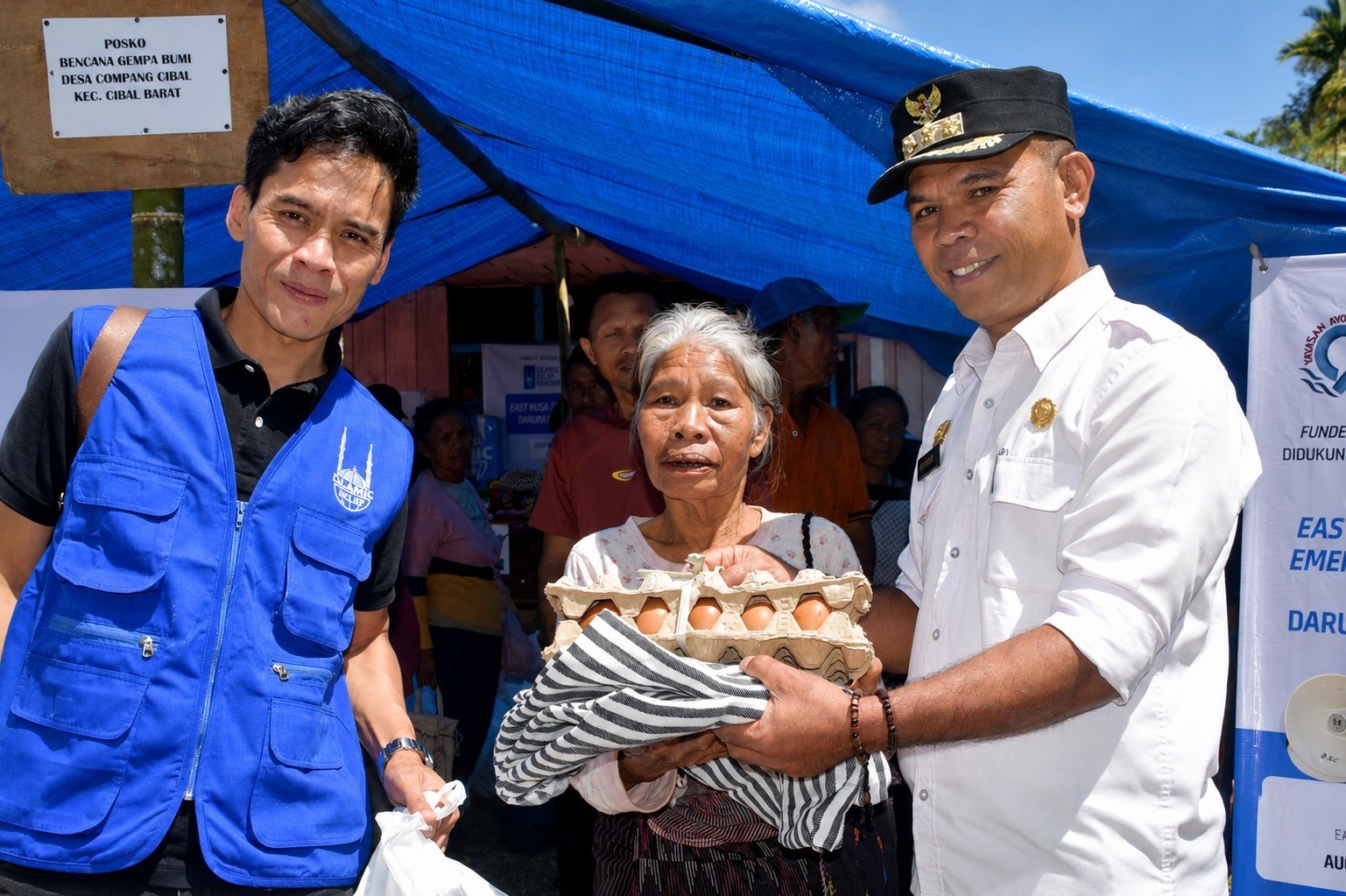 Islamic Relief Salurkan Bantuan untuk Keluarga Terdampak Gempa di Manggarai