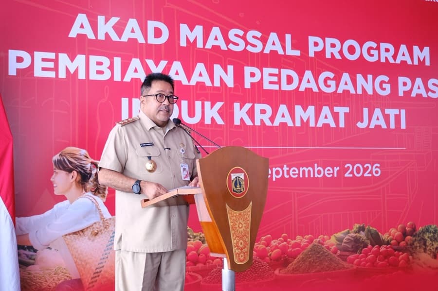 Wagub Rano Karno Optimistis Pembiayaan Bank Jakarta Perkuat Ekonomi Pedagang Pasar