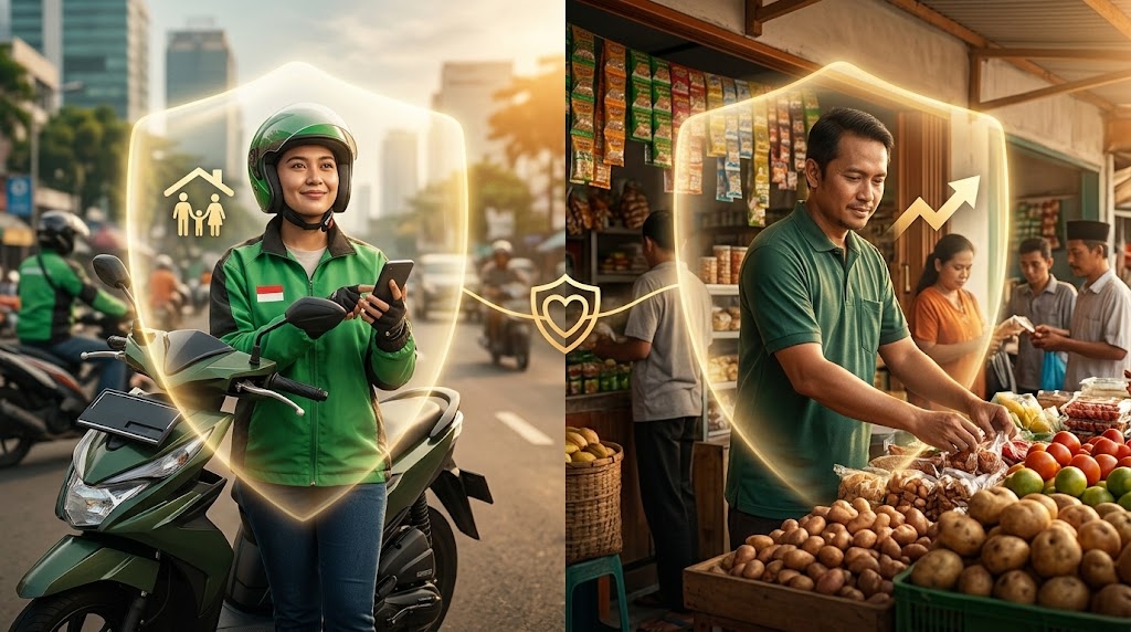 Tak Hanya Kelas Menengah Atas, AAJI Dorong Produk Asuransi Jiwa untuk Pengemudi Ojek hingga UMKM Melalui Pengembangan Teknologi