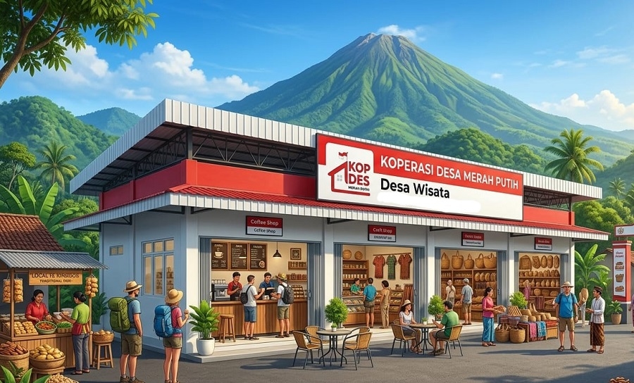 Koperasi Desa Merah Putih di Kawasan Wisata