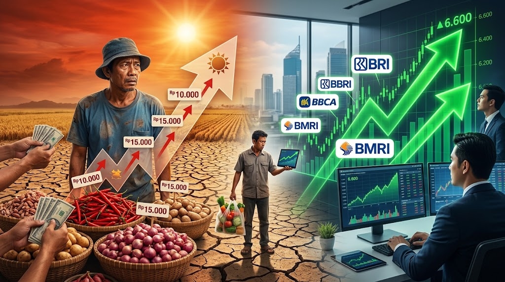 IHSG Menguat, tetapi Inflasi Pangan dan El Niño Jadi Ancaman Baru