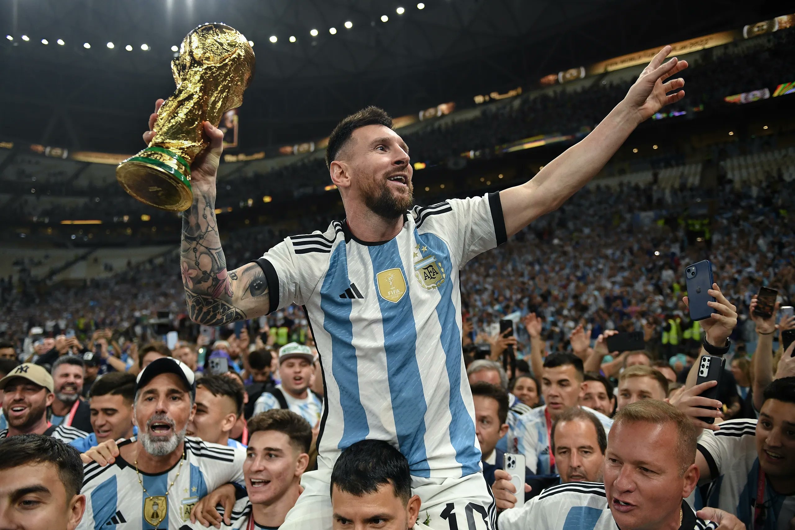 Penghormatan untuk Lionel Messi, Seluruh Laga Liga Argentina Dihentikan di Menit ke-10