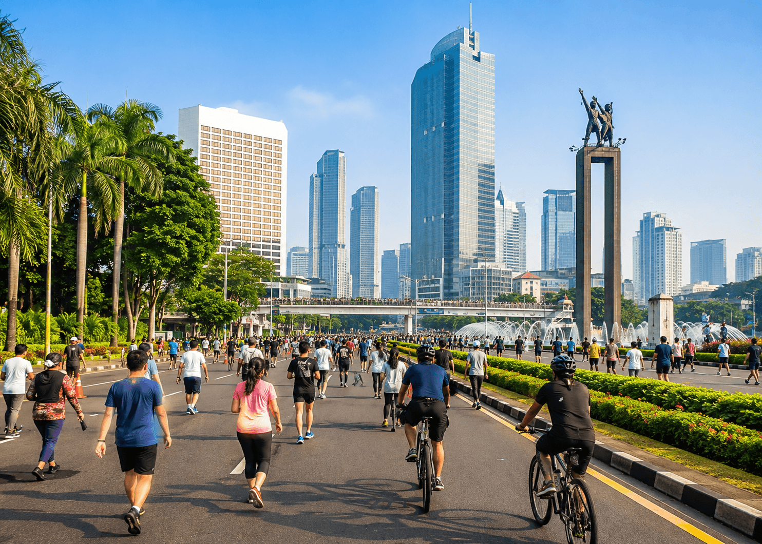 11 Tempat CFD Hari Minggu di Jabodetabek, Ada Jakarta hingga Bogor