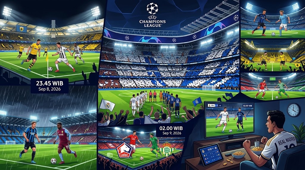 Jadwal Liga Champions Malam Ini: Real Madrid vs Inter dan Porto vs Manchester City