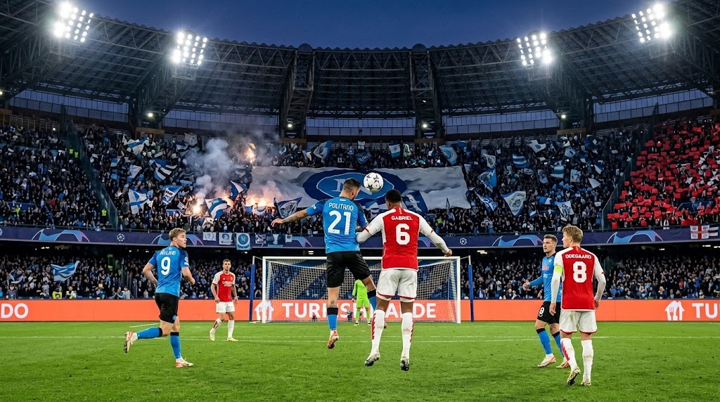 Prediksi Skor Napoli vs Arsenal di Liga Champions: The Gunners Lebih Diunggulkan