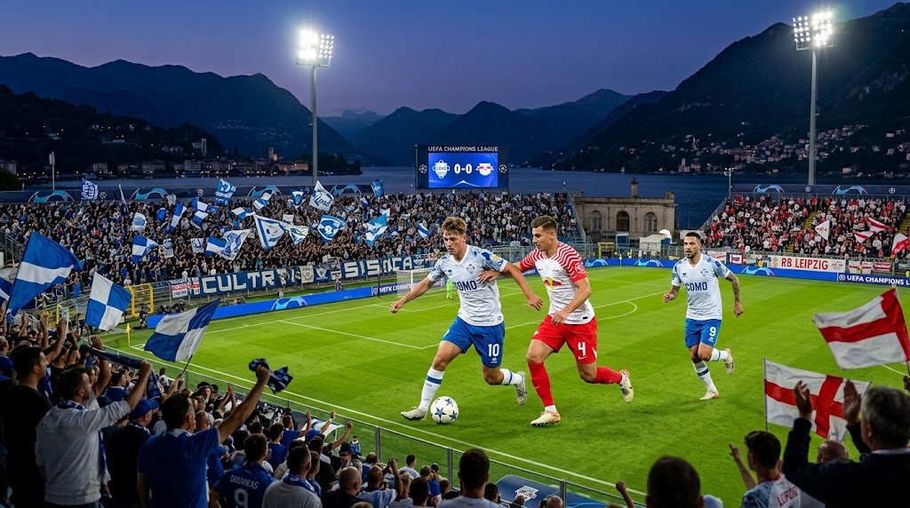 Prediksi Skor Como vs Leipzig di Liga Champions 2026-2027, Tuan Rumah Diunggulkan