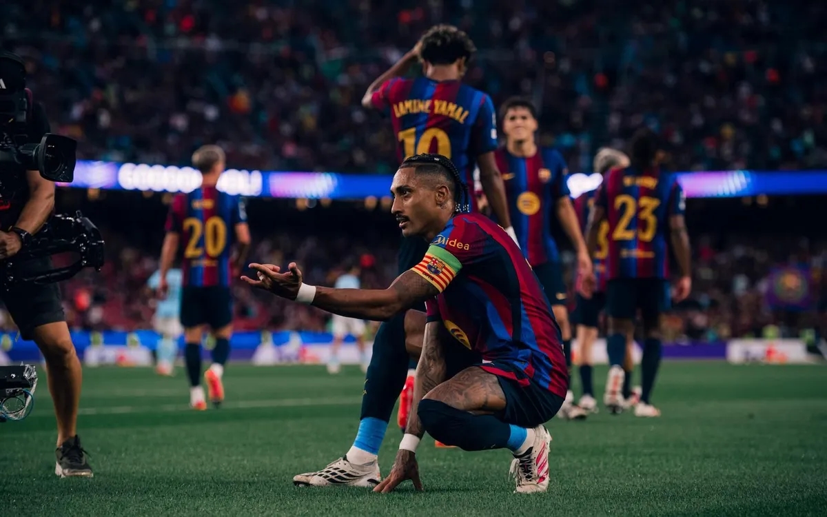 Tampil Apik di Awal Musim, Raphinha Bakal Dapat Perpanjangan Kontrak dari Barcelona