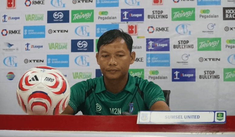 Menang Dua Kali Beruntun Pelatih Sumsel United Tetap Soroti Lini Pertahanan dan Fisik Pemain