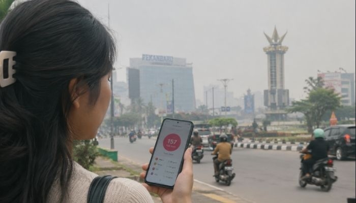 Kualitas Udara Pekanbaru Hari Ini Tak Sehat, Begini Cara Cek Kondisinya Lewat HP