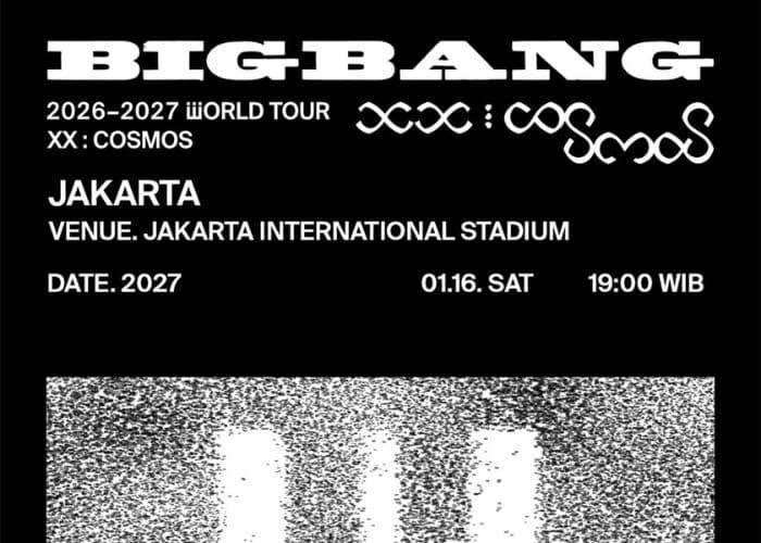 Cara Ikut War Tiket BIGBANG Jakarta 2027, Ada 4 Jalur Penjualan