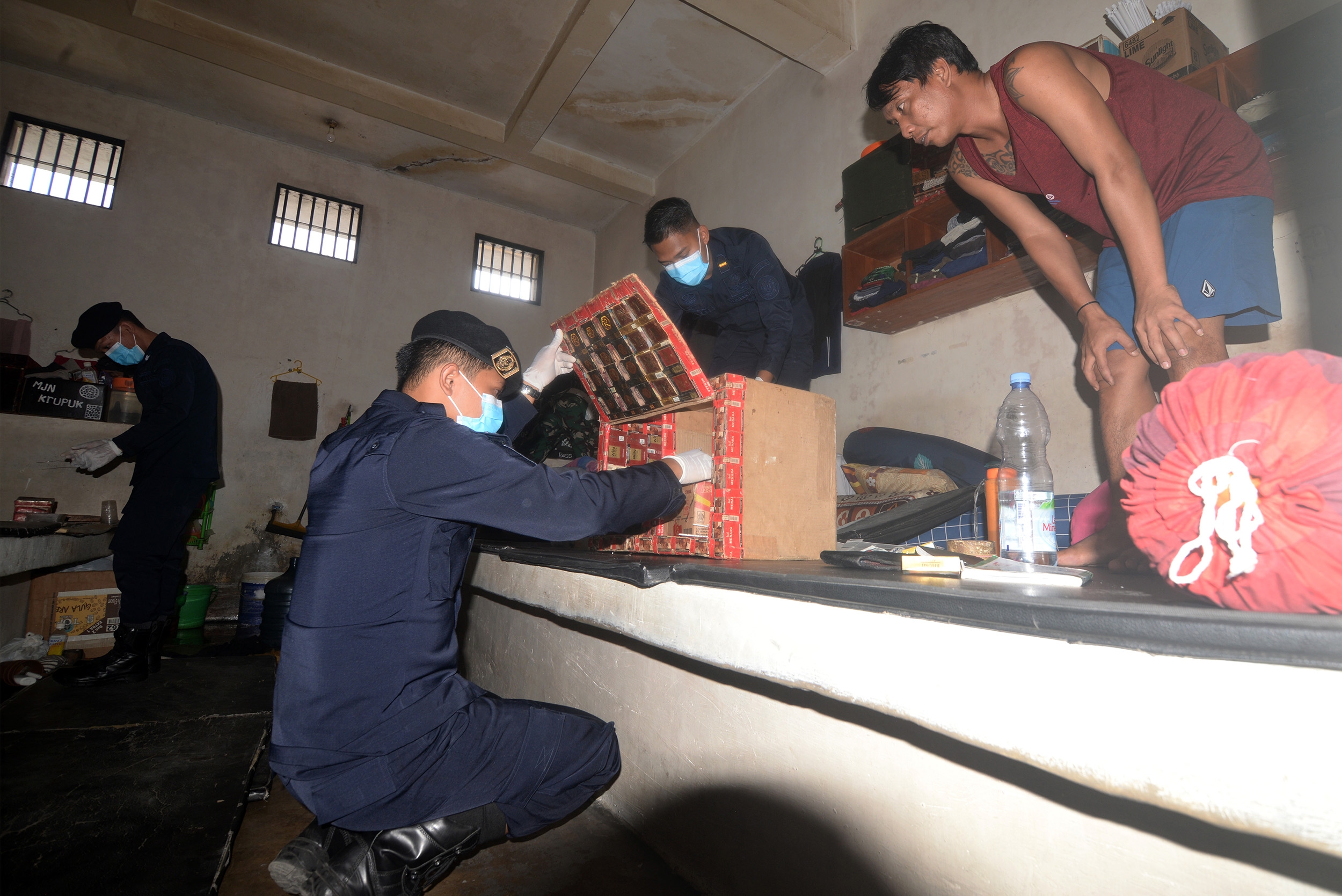 Razia Gabungan di Dalam Rutan Boyolali