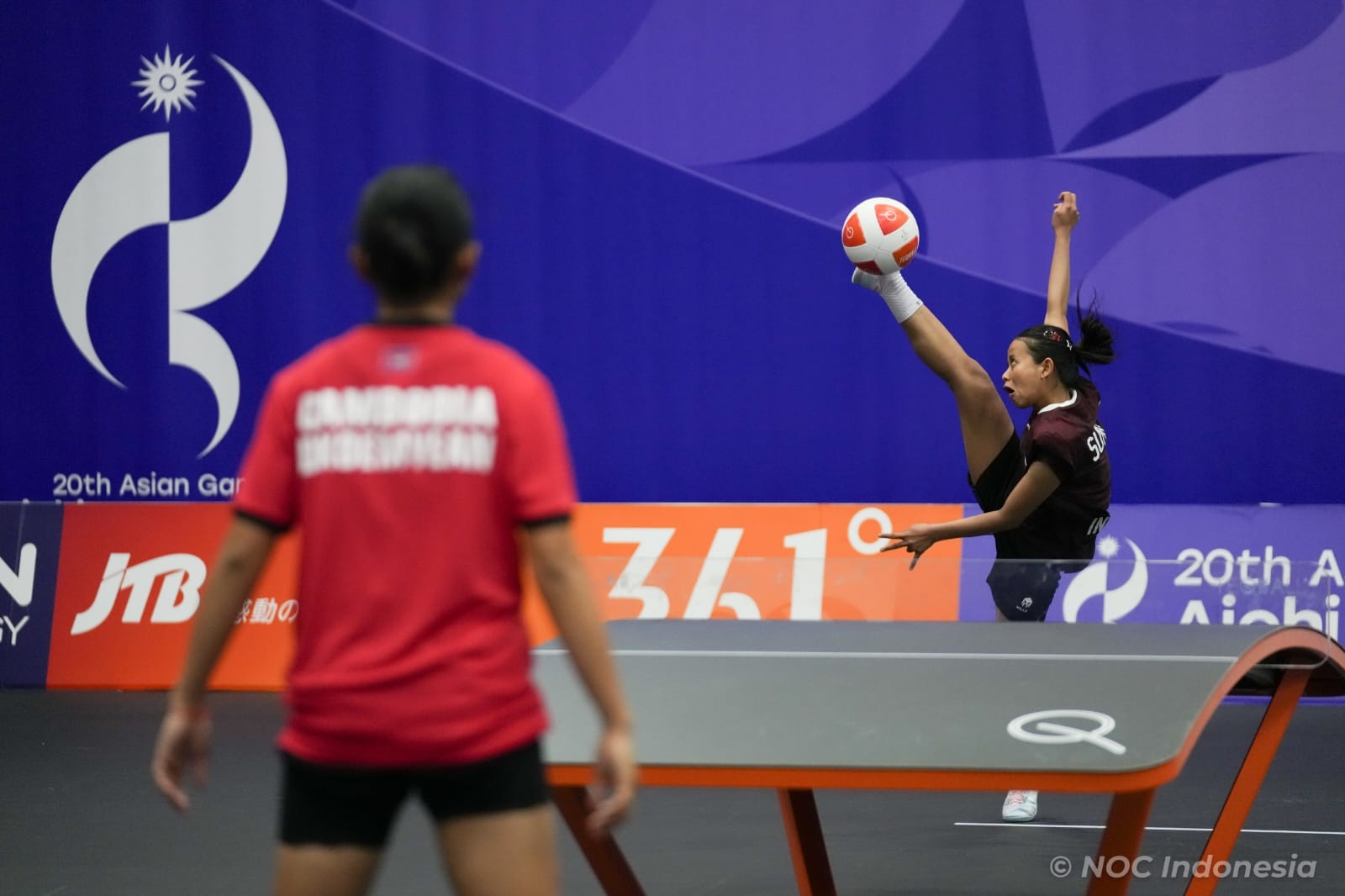 Asian Games: Tembus Semifinal, Sumaya Buka Peluang Cetak Sejarah Emas Pertama Teqball Indonesia
