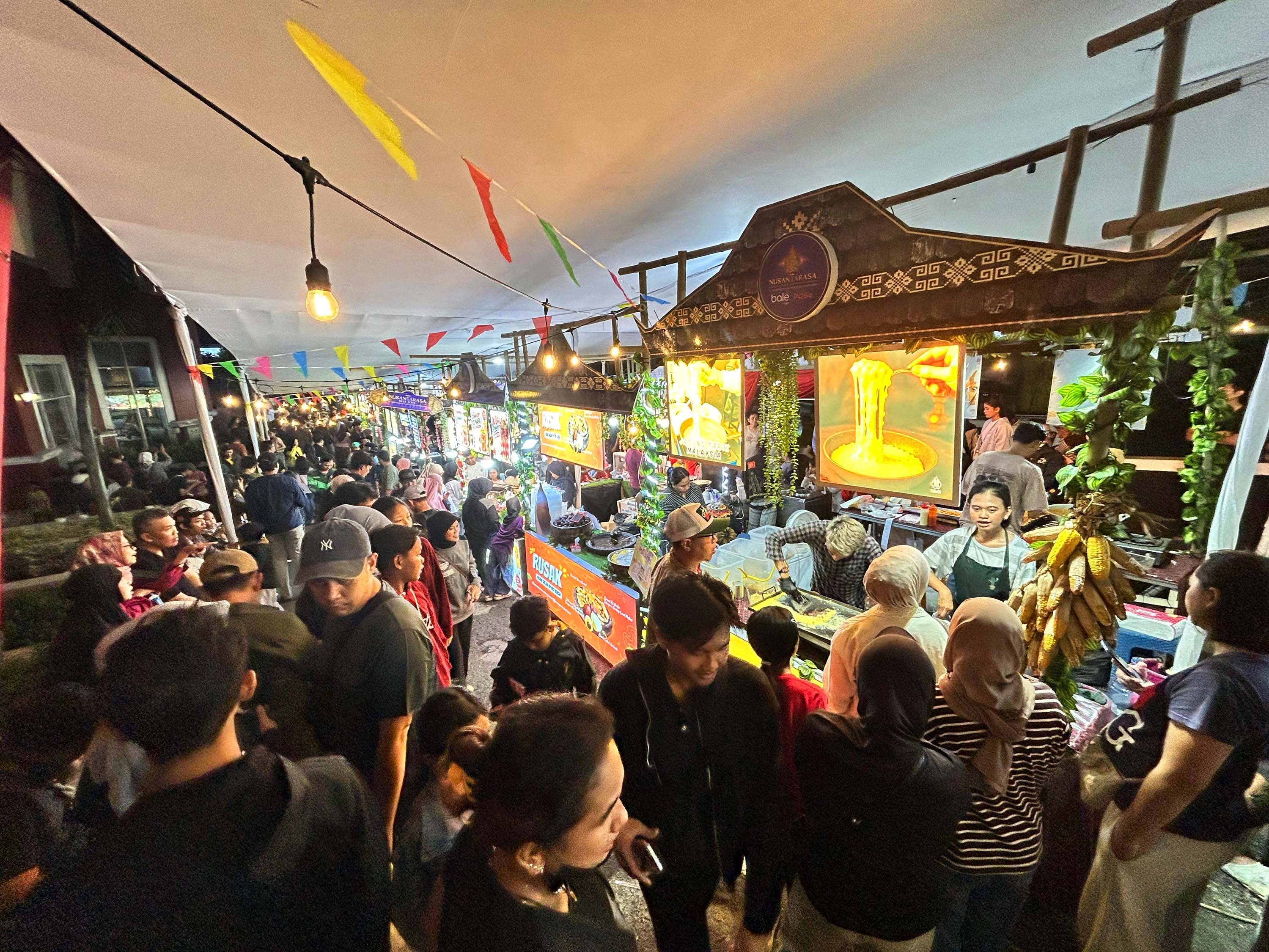 Festival kuliner Nusantarasa Next Level di CBD Ciledug