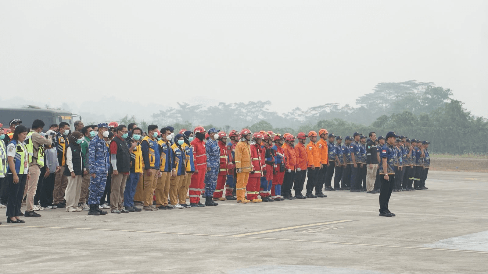 Bandara APT Pranoto Samarinda Gelar Simulasi Penanganan Darurat