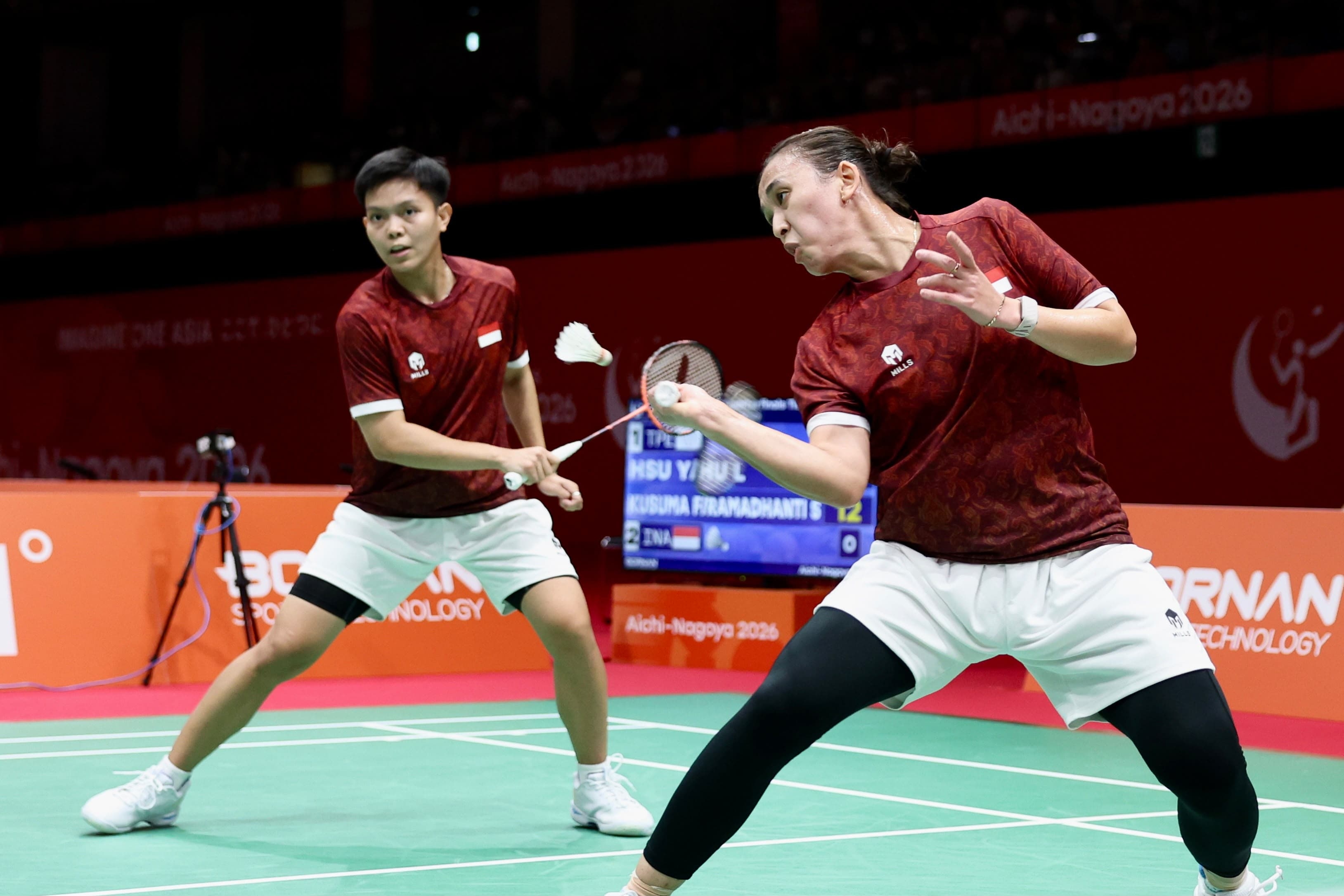 Asian Games: Chinese Taipei Sempat Perkecil Ketertinggalan, Fadia/Ana Pastikan Tiket Semifinal Srikandi Indonesia
