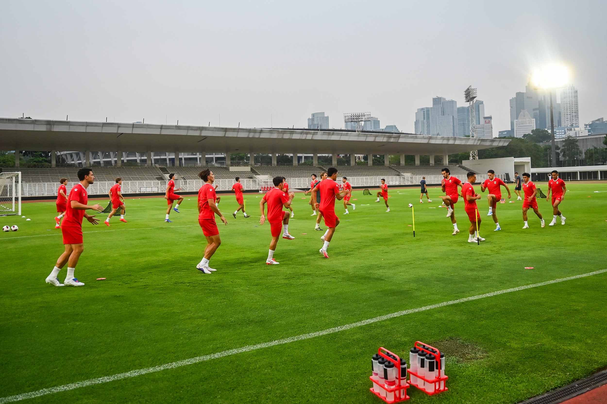 Latihan Timnas Indonesia jelang FIFA ASEAN Cup 2026